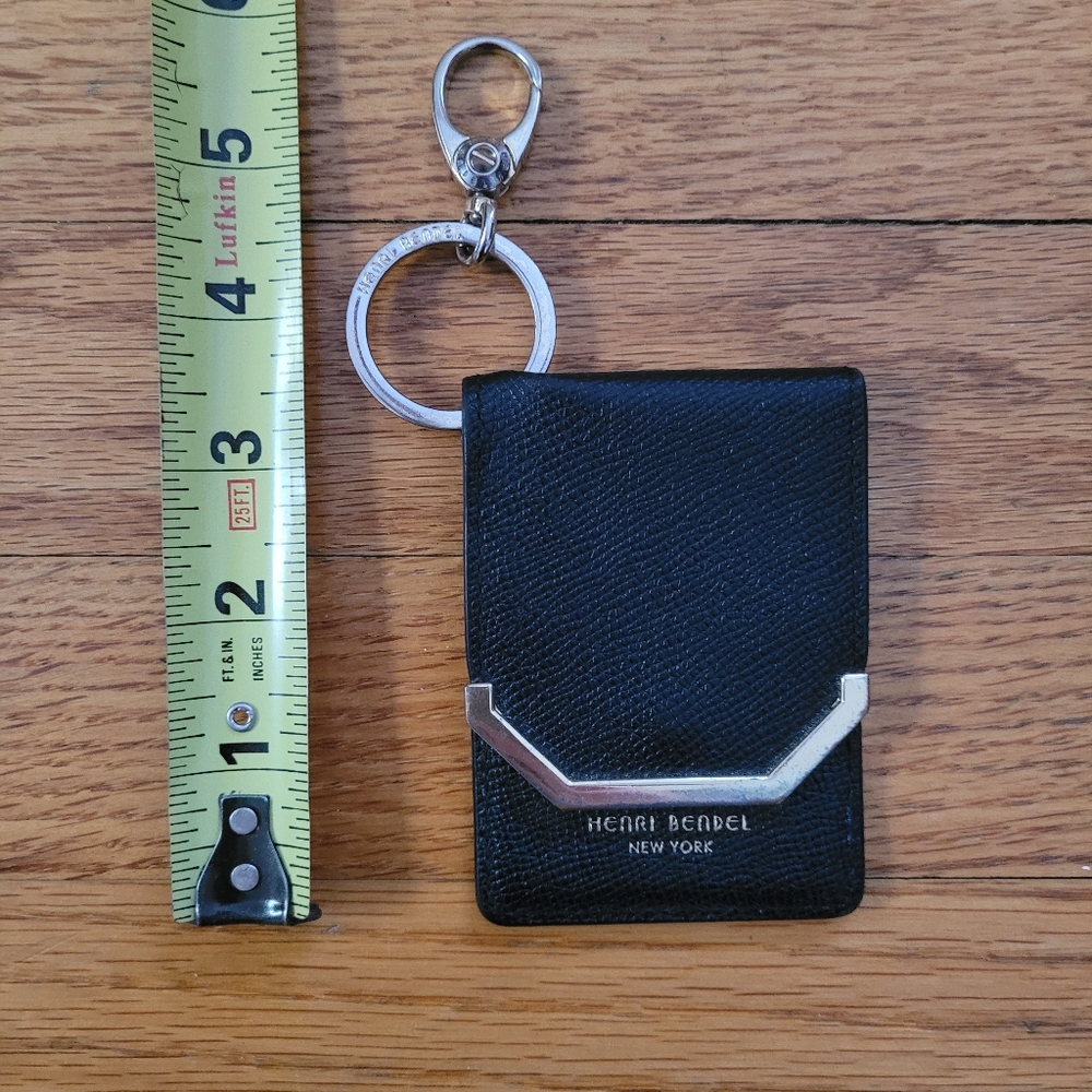 Henri Bendel Black Card Holder